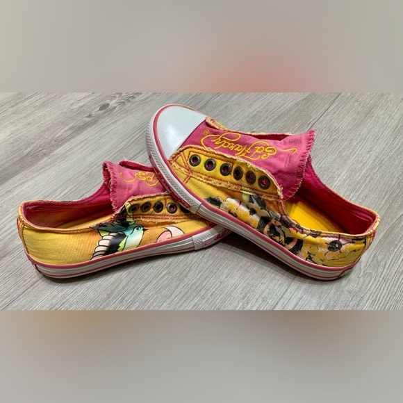 Ed Hardy Shoes - VERY RARE Don Ed Hardy Women’s Slip on Size 5